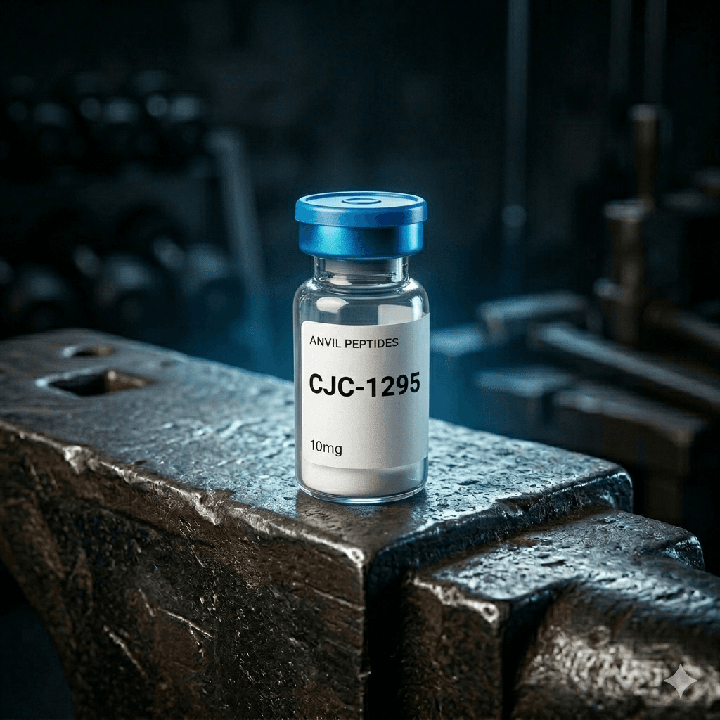 CJC-1295 + Ipamorelin research peptide — ≥99% (HPLC Verified) — buy online at ANVIL PEPTIDES