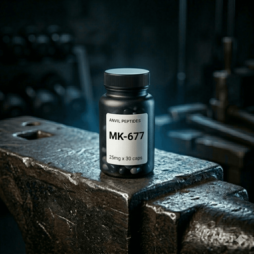 MK-677 (Ibutamoren) research peptide — ≥99% — buy online at ANVIL PEPTIDES